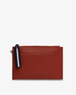 New York Coin Purse - Rust