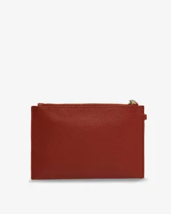 New York Coin Purse - Rust