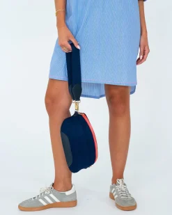Saxon Sling Bag - French Navy