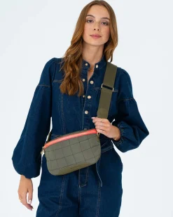 Saxon Sling Bag - Khaki