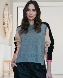 Sevilla Knit - Charcoal Multi