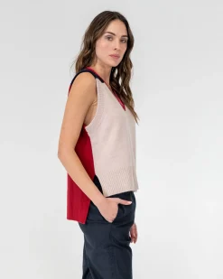 Sevilla Vest - Blush Multi