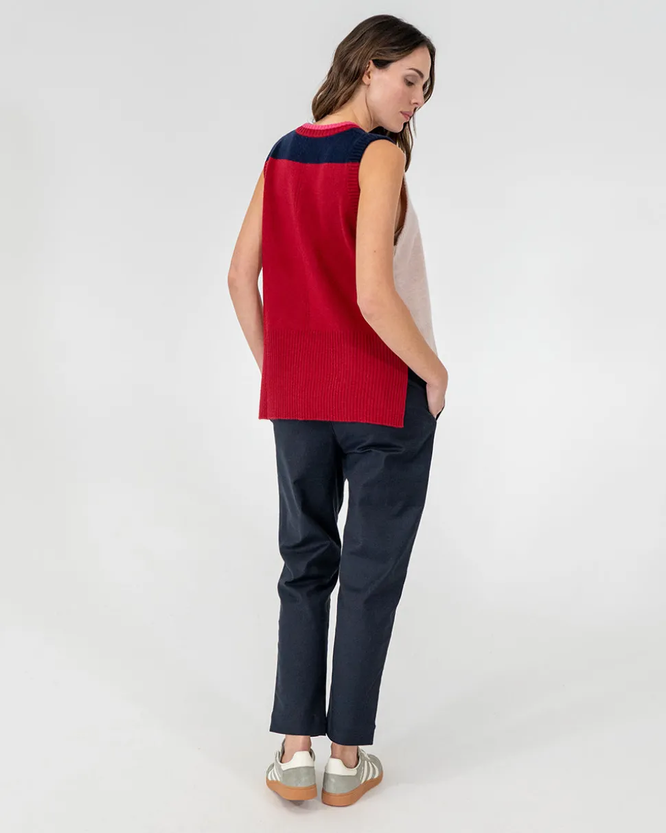 Sevilla Vest - Blush Multi