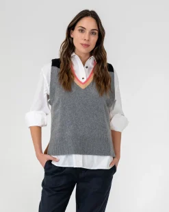 Sevilla Vest - Charcoal Multi