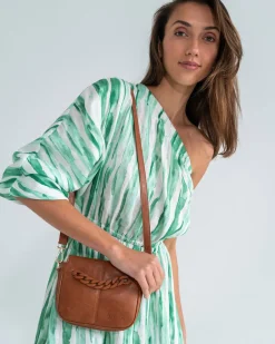 Shoulder Strap - Tan Pebble