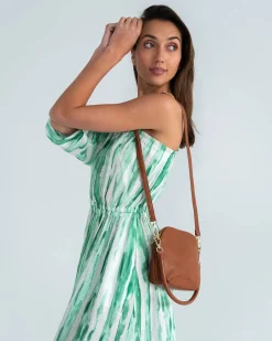 Shoulder Strap - Tan Pebble