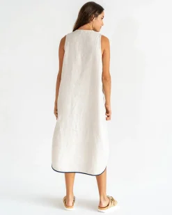 St Moritz Tank Dress - Natural