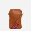 Sullivan Phone Bag - Tan Pebble