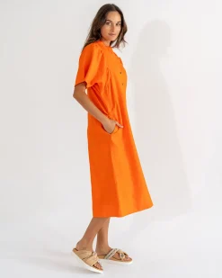 Ticino Dress - Orange