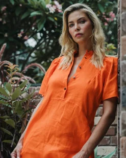 Ticino Dress - Orange