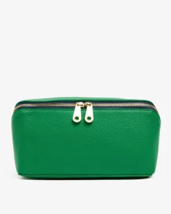 Washbag - Green PU
