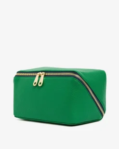 Washbag - Green PU