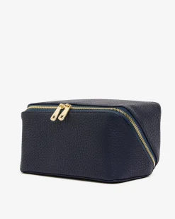 Washbag - Navy PU