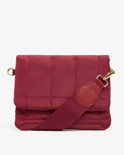 Windsor Crossbody - Burgundy