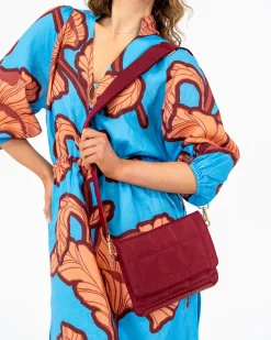 Windsor Crossbody - Burgundy